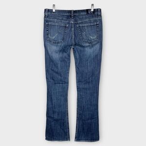 Rock & Republic Kasandra dark wash bootcut jeans 12 mid-rise stretch western EUC